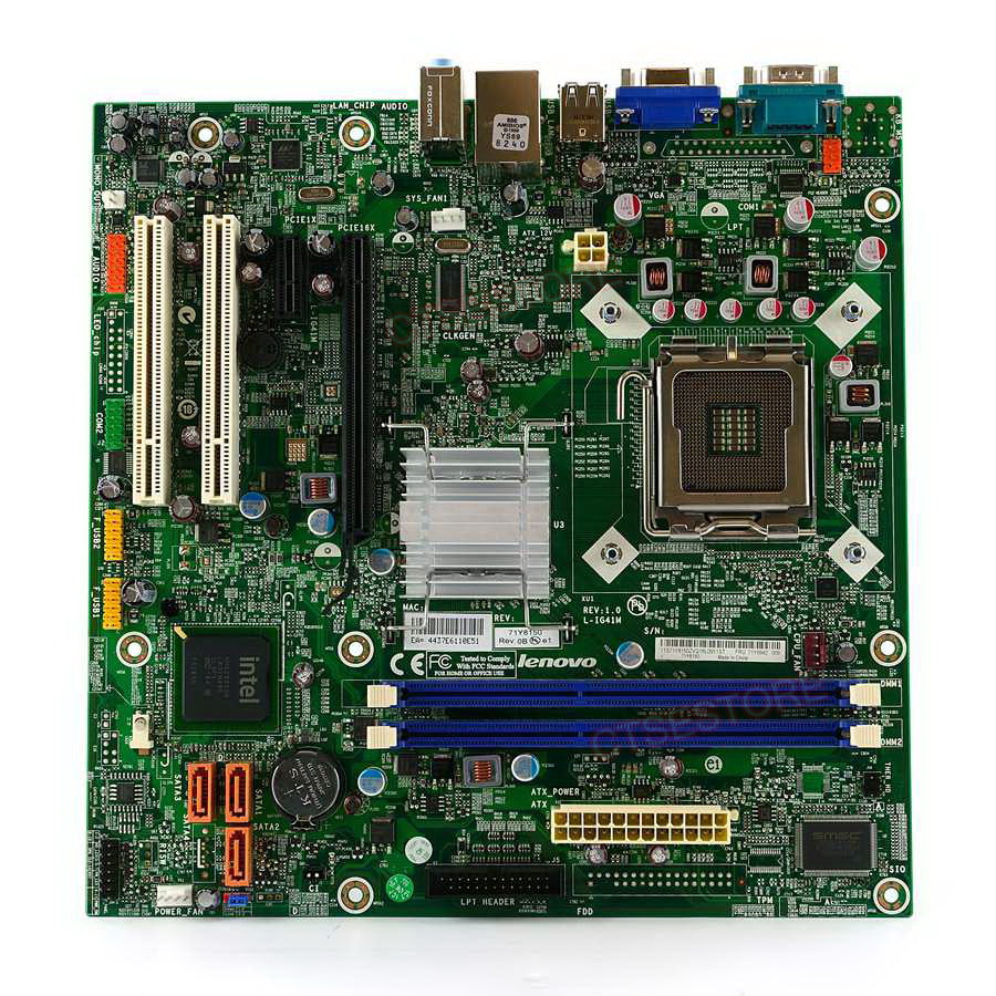 IBM Lenovo ThinkCentre M70E LGA 775 Motherboard P/N 71Y6942 